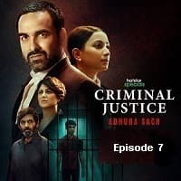 Criminal Justice: Adhura Sach